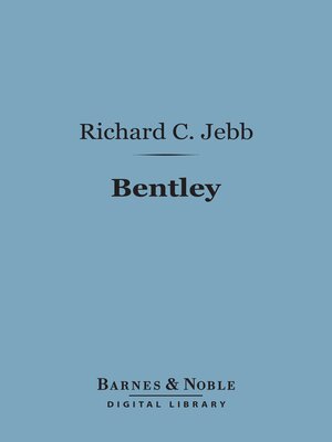 cover image of Bentley (Barnes & Noble Digital Library)